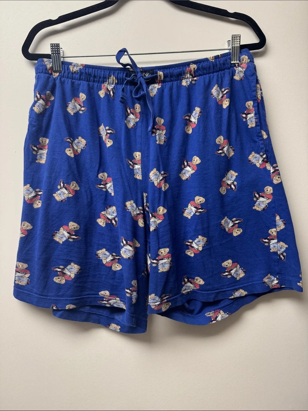 Polo Ralph Lauren Sleepwear Polo Bear Pajama Shorts Surfer Y2K Lounge Comfy Soft